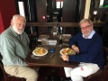 David and James -- Cobb & Co lunch -- Dunedin, 2017